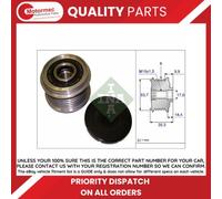 Overrunning Alternator Pulley fits VAUXHALL ZAFIRA C 1.6 2.0D 11 to 18 Clutch
