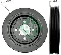 Crankshaft Pulley (TVD) 544009310 INA Torsional Vibration Damper 2312427300 New