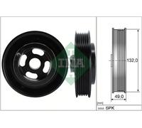 INA 544 0126 10 Crankshaft pulley