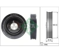 INA 544 0127 10 Belt Pulley, crankshaft for FORD,LAND ROVER