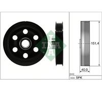 INA 544 0165 10 Crankshaft pulley