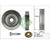 BELT PULLEY SET CRANKSHAFT 544 0173 21 FOR PEUGEOT EXPERT/Platform/Chassis/Van