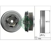 INA 544 0601 10 Crankshaft pulley