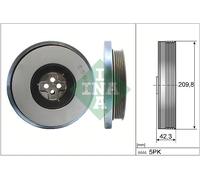INA 544 0606 10 Crankshaft Pulley Fits Mercedes A-Class B-Class Cla Gla Glb