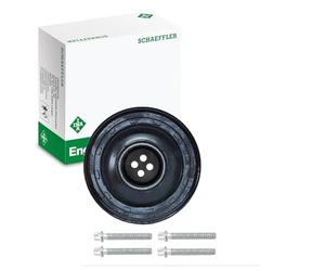 INA 544013720 Crankshaft Pulley Set | Compatible with: BMW 1, 3, 3, 3 Cabriolet, 3 Coupe, 3 Touring, 3 Touring, 5, 5 Touring, X3