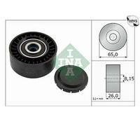 Aux Belt Idler Pulley 532056410 INA Guide Deflection 059903341F Quality New