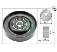 INA 532 0785 10 Deflection / Guide Pulley, v-ribbed belt