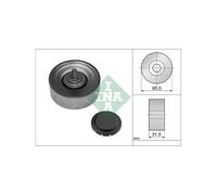INA Accessory Belt Tensioner Pulley Idler For BMW 5 E60 E61 6 E63 E64