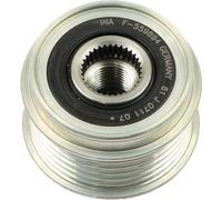 INA Alternator Freewheel Pulley fits Mercedes A-Class 6-Groove OAP 5350176000