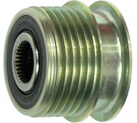 INA Alternator Freewheel Pulley fits Mercedes Vaneo 5-Groove OAP 2547737