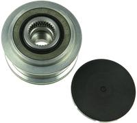 INA Alternator Freewheel Pulley fits Opel Corsa E 5-Groove OAP 121041-2370