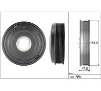 INA Belt Pulley Crankshaft Part No - 544013610