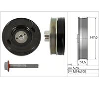 INA 544 0509 20 Belt Pulley Set, crankshaft