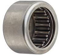 INA BK1412 Needle Roller Bearing, Steel Cage, Closed End, Open, Metric, 14mm ID, 20mm OD, 12mm Width, 16000rpm Maximum Rotational Speed, 1910lbf Static Load Capacity, 1600lbf Dynamic Load Capacity