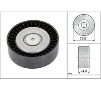 INA Deflection/Guide Pulley - V-Ribbed Belt - Part No - 532055810