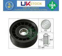 Ina Drive Belt Deflection Guide Pulley For Ford Fiesta 2008-2025 1.6 1.0 1.2