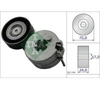 INA Drive Belt Tensioner for Audi A4 TFSi 211 CAEB/CDNC 2.0 Jun 2008 to Jun 2013