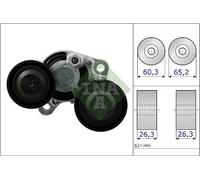 Multi-ribbed V-belt tensioner 534 0482 10 INA for BMW 1 Sports Hatch 3 Touring 5