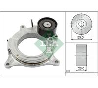 INA Drive Belt Tensioner for BMW X1 sDrive 18d 2.0 Litre July 2015 to Present