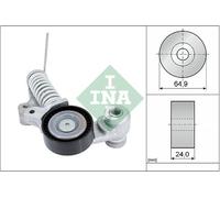 INA 534 0702 10 Tensioner Lever, v-ribbed belt