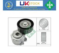 Ina Drive Belt Tensioner Pulley For Citroen C5 2001-2008 2.0d 2.2d 534011020