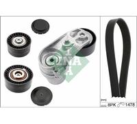 INA Schaeffler 529 0211 10 V Ribbed Belt Set Fits Bmw 5 6 7 Series X4 X5 X6