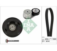 INA Schaeffler 529 0409 20 V Ribbed Belt Set Fits Opel Vauxhall Astra Corsa