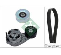 INA Schaeffler 529 0482 11 V Ribbed Belt Set Fits Bmw 1 3 Series 11187603347