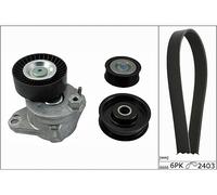 INA 529 0493 10 V-Ribbed Belt Set