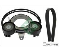 INA Schaeffler 529 0571 10 V Ribbed Belt Set Fits Audi A4 A5 A6 A7 Q5