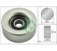 INA 532 0783 10 Deflection / Guide Pulley, v-ribbed belt