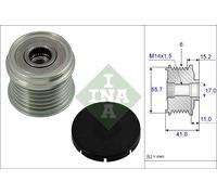 INA 535 0024 10 Alternator Freewheel Clutch