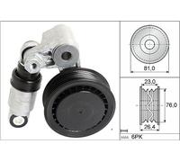 Aux Belt Tensioner fits VW LT Mk2 2.5D 96 to 06 Drive V-Ribbed INA 074145278D