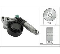 Multi-ribbed V-belt tensioner 534 0098 10 INA for PORSCHE VW AUDI