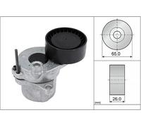 Aux Belt Tensioner fits MERCEDES E220 2.2D 09 to 16 Drive V-Ribbed INA Quality