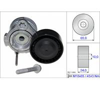 Aux Belt Tensioner fits VAUXHALL ANTARA 2.0D 06 to 15 Drive V-Ribbed INA 4805513