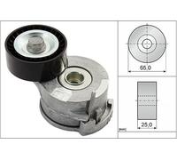 Aux Belt Tensioner fits FIAT SCUDO 2.0D 10 to 16 DW10CD Drive V-Ribbed INA New