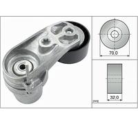 Aux Belt Tensioner fits BMW M4 F82, F83 3.0 14 to 20 S55B30A Drive V-Ribbed INA