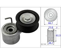 INA 534 0487 10 Tensioner Lever, v-ribbed belt