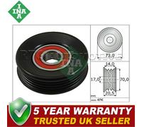 Aux Belt Tensioner fits SUBARU OUTBACK BH9, BP9 2.5 00 to 09 EJ25 Drive V-Ribbed