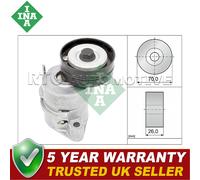 INA Tensioner Pulley Fits Vauxhall Astra Corsa 1.0 1.2 1.4 1.6 90411025 1340533