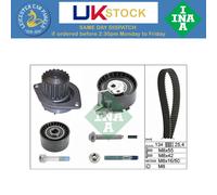 Ina Timing Belt Kit & Water Pump For Peugeot 206 2000-2025 1.6 530037930
