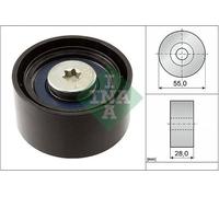 INA V-Belt Deflection Pulley for BMW 120d N47D20C 2.0 March 2008 to March 2013