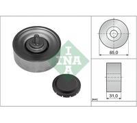 INA 532 0569 10 Deflection / Guide Pulley, v-ribbed belt