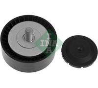Aux Belt Idler Pulley fits BMW 550 E60, E61 4.8 05 to 10 Guide Deflection INA