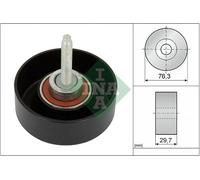 INA V-Belt Deflection Pulley for Ford Mondeo 16V CGBA/CGBB 1.8 Oct 2000-Oct 2007