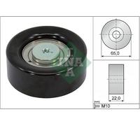 INA V-Belt Deflection Pulley for Hyundai i20 CRDi 90 D4FC 1.4 Aug 2008-Aug 2015