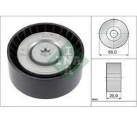 INA 532 0608 10 Deflection / Guide Pulley, v-ribbed belt