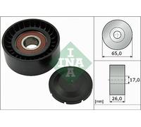 Aux Belt Idler Pulley fits VW TOUAREG 7L, 7P 3.0D 04 to 18 Guide Deflection INA