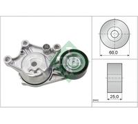 Multi-ribbed V-belt tensioner 534 0654 10 INA for CITROËN PEUGEOT DS TOYOTA OPEL